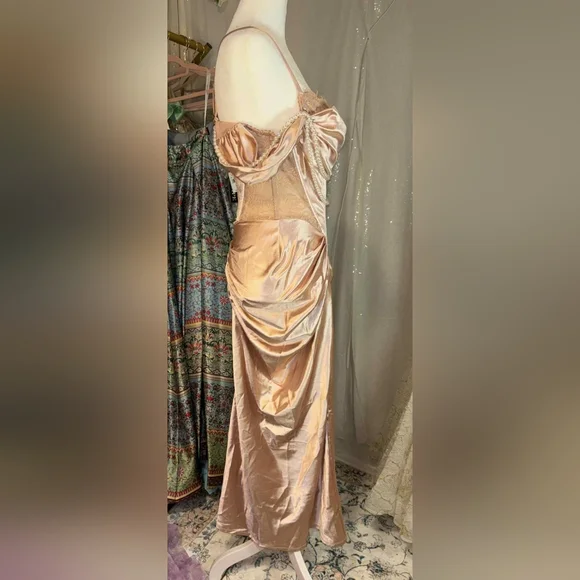 NWT Lacemade Muse Baroque Corset Dress - Picture 6 of 16